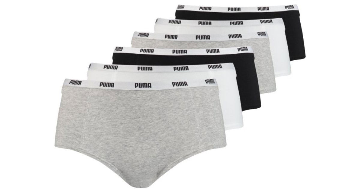Nohavičky Puma Hipster 6-pack Rôznofarebný | 701218976-002, 1