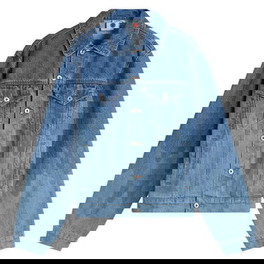 Bunda BBC IceCream Drip Denim Trucker Jacket Modrá | IC24369-BL, 1