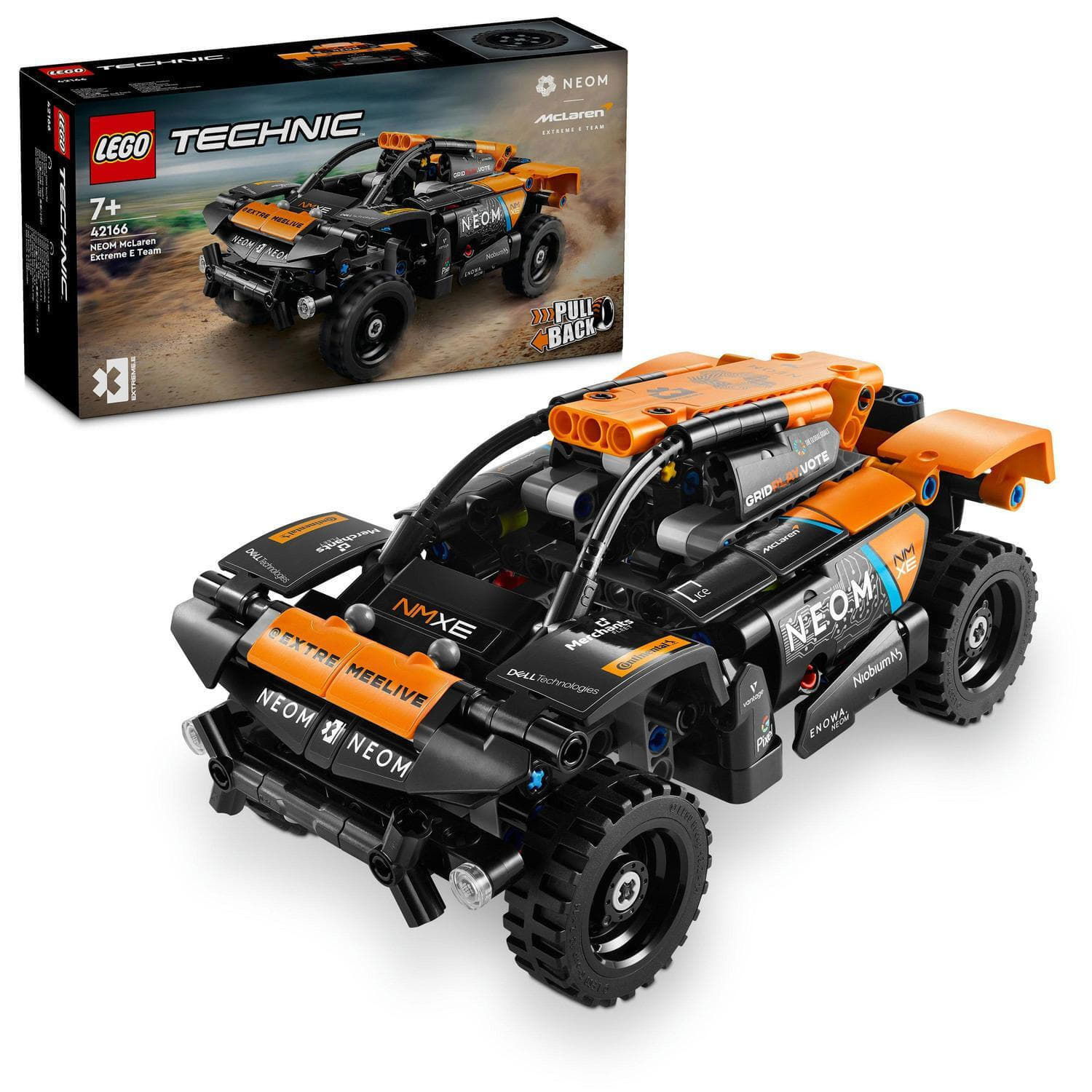 Zberateľské LEGO Technic 42166 NEOM McLaren Extreme E Race Car Rôznofarebný | 42166LEG, 0