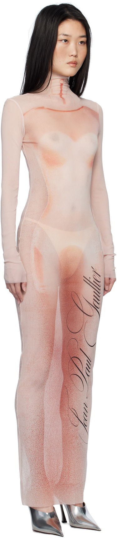 Šaty Jean Paul Gaultier Gaultier 'Le Classique' Long Dress Ružová | 25/33-F-RO368-T577-2026, 1