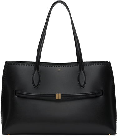 Tote bag TOTEME TOTEME Embroidered Leather Lounge Tote Čierna | 253-WAL0073-LE0025, 0