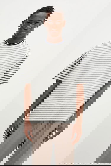 Tričko Paul Smith Paul Smith Striped T-Shirt Biela | M1R.110Y.P02657, 0