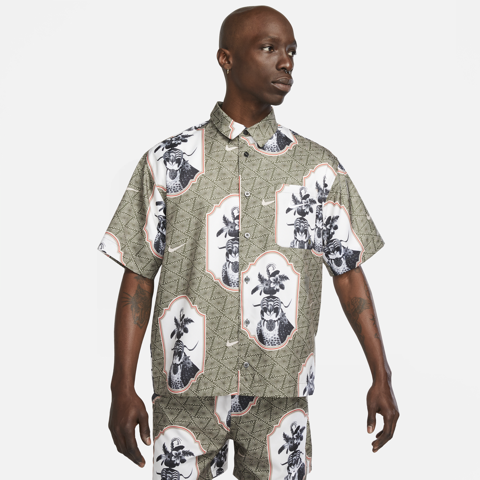 Nigeria Button-Down Football Shirt