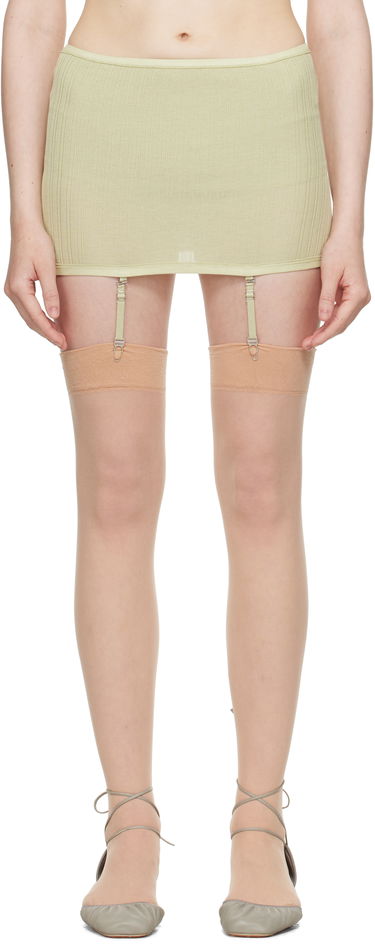 Sukňa LEMAIRE Lemaire Underwear Suspenders Miniskirt Zelené | PA1167 LK1017, 0