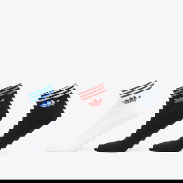 Ponožky adidas Originals 3S Ankle Socks 3-Pack Rôznofarebný | KD8258, 0