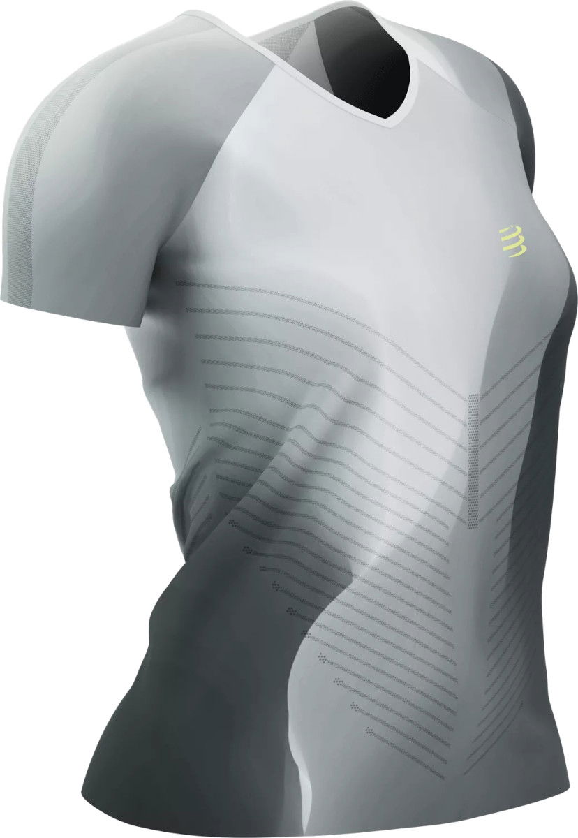 Tričko Compressport Performance Short Sleeve T-shirt Šedá | atsw4309031, 0