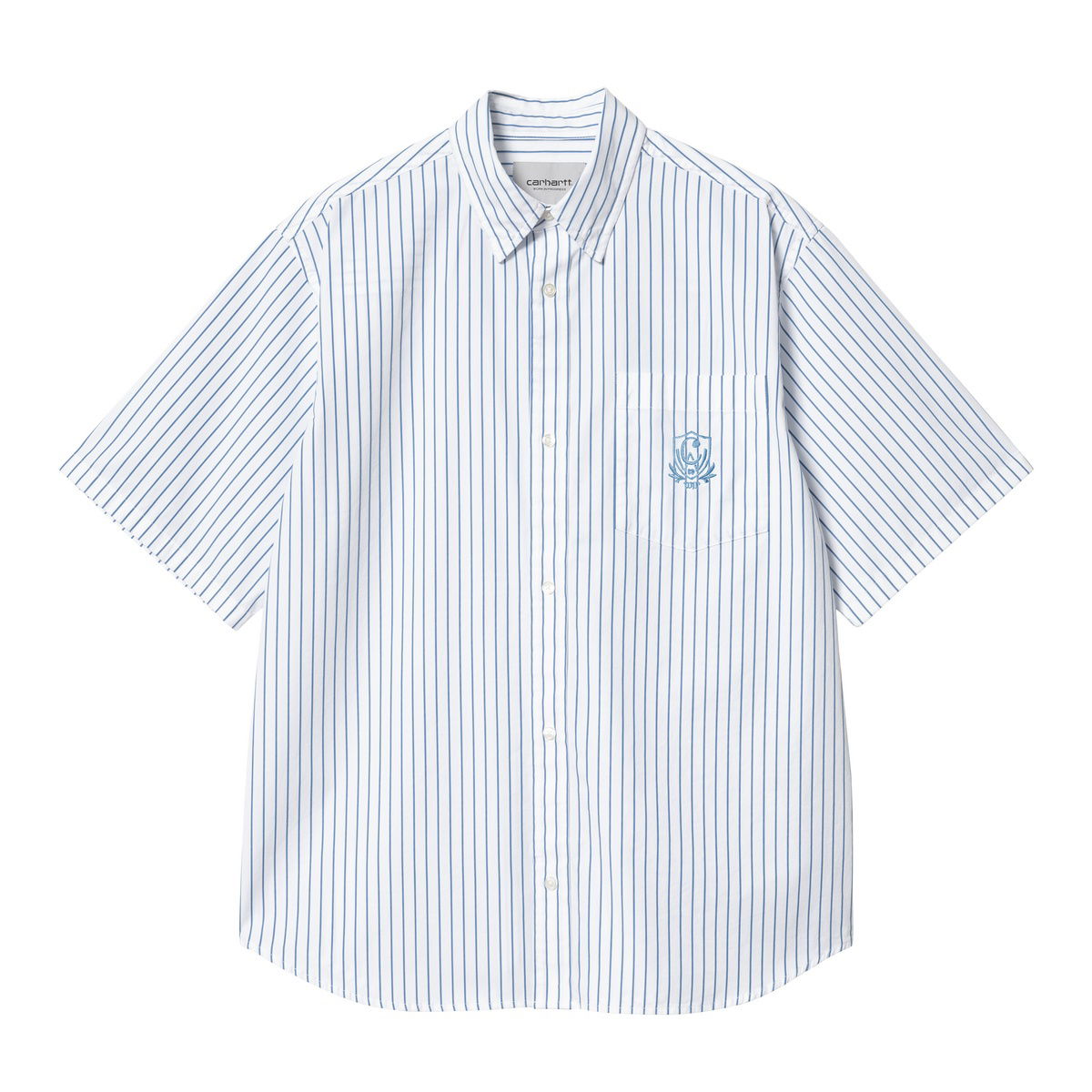 Košeľa Carhartt WIP S/S Linus Shirt Biela | I033028_21Z_XX, 0