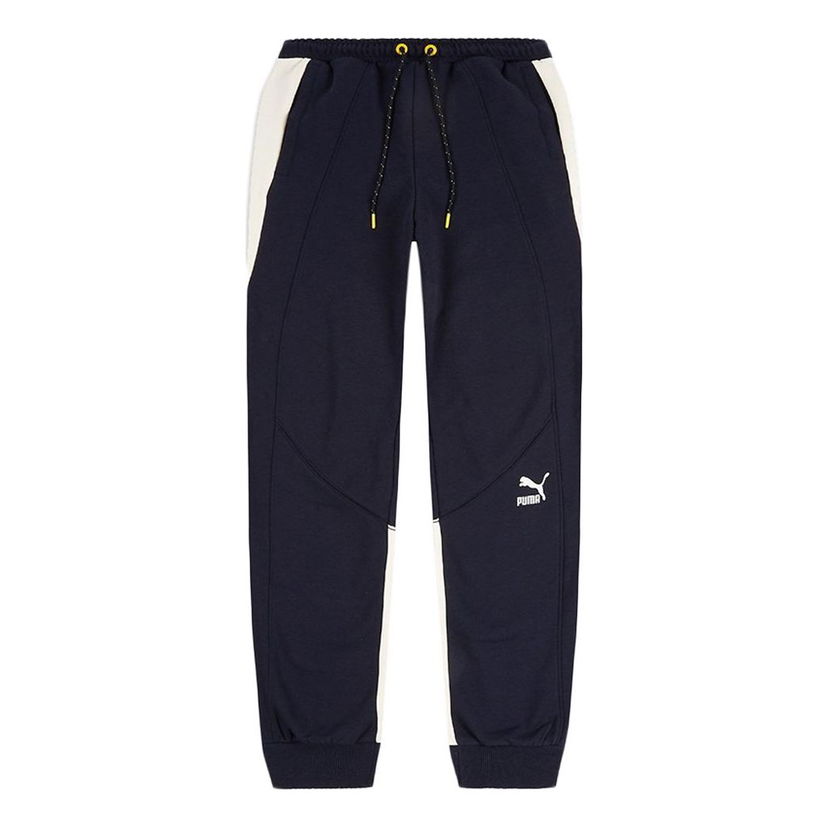 Tepláky Puma CSM Knit Drawstring Sweatpants Navy | 598582-06
