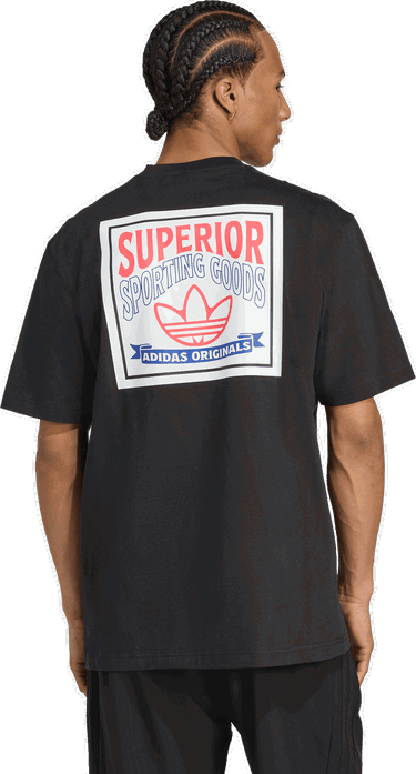 Tričko adidas Performance Wabash Relaxed Fit T-Shirt Čierna | JW0161, 2