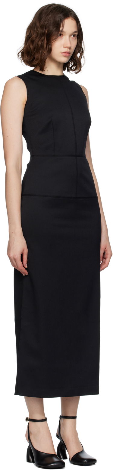 Šaty Maison Margiela MM6 Maison Margiela Tailoring Wool Maxi Dress Čierna | S52DG0029 S47848, 1