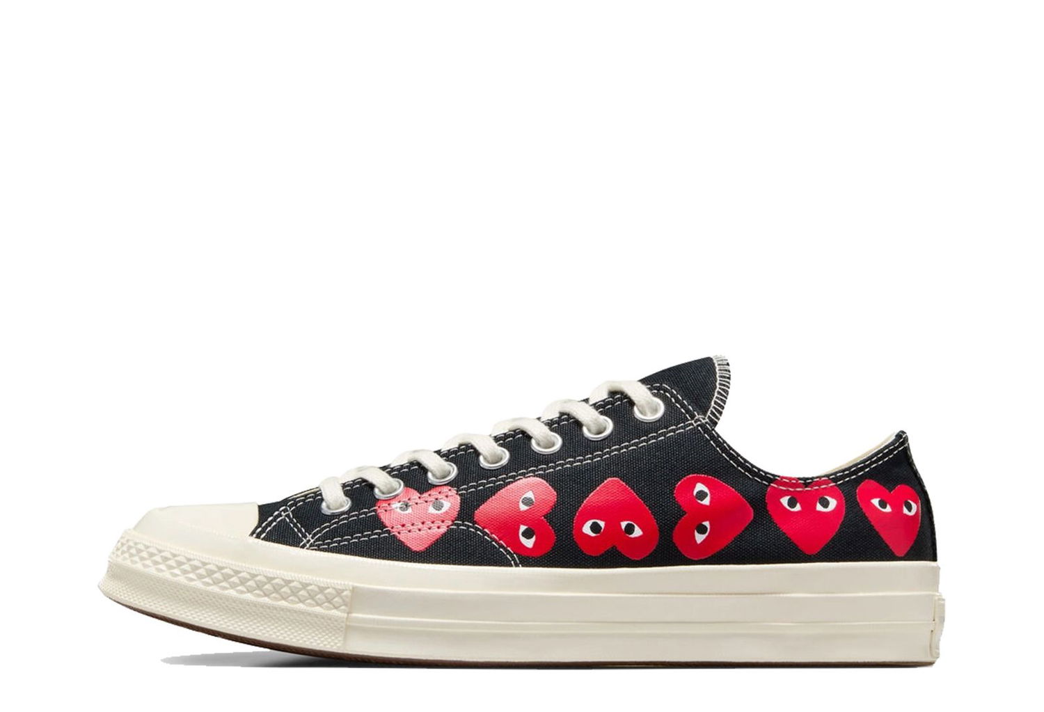Tenisky a topánky Converse Comme des Garçons PLAY x Chuck 70 Low Čierna | A08149C, 1