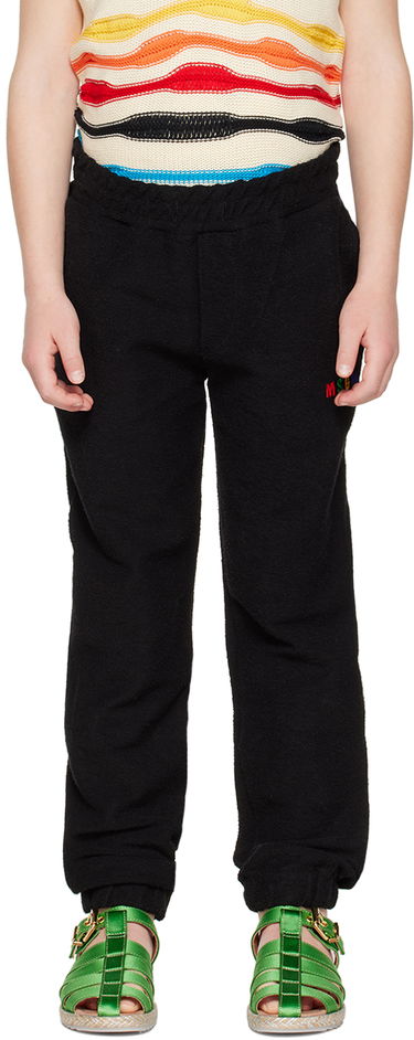 Tepláky MSGM MSGM Embroidered Lounge Pants Čierna | MS029341, 0