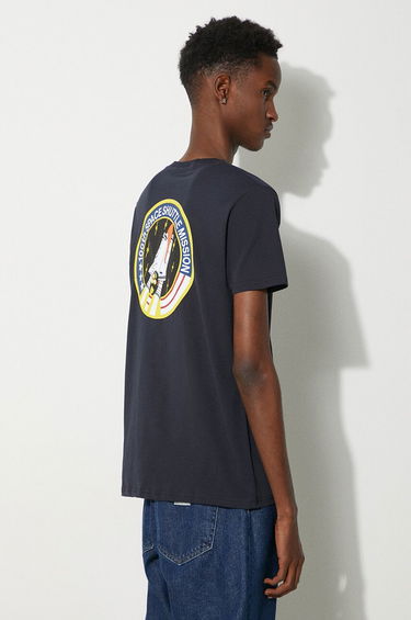 Tričko Alpha Industries Space Shuttle Tee Navy | 176507-07, 3