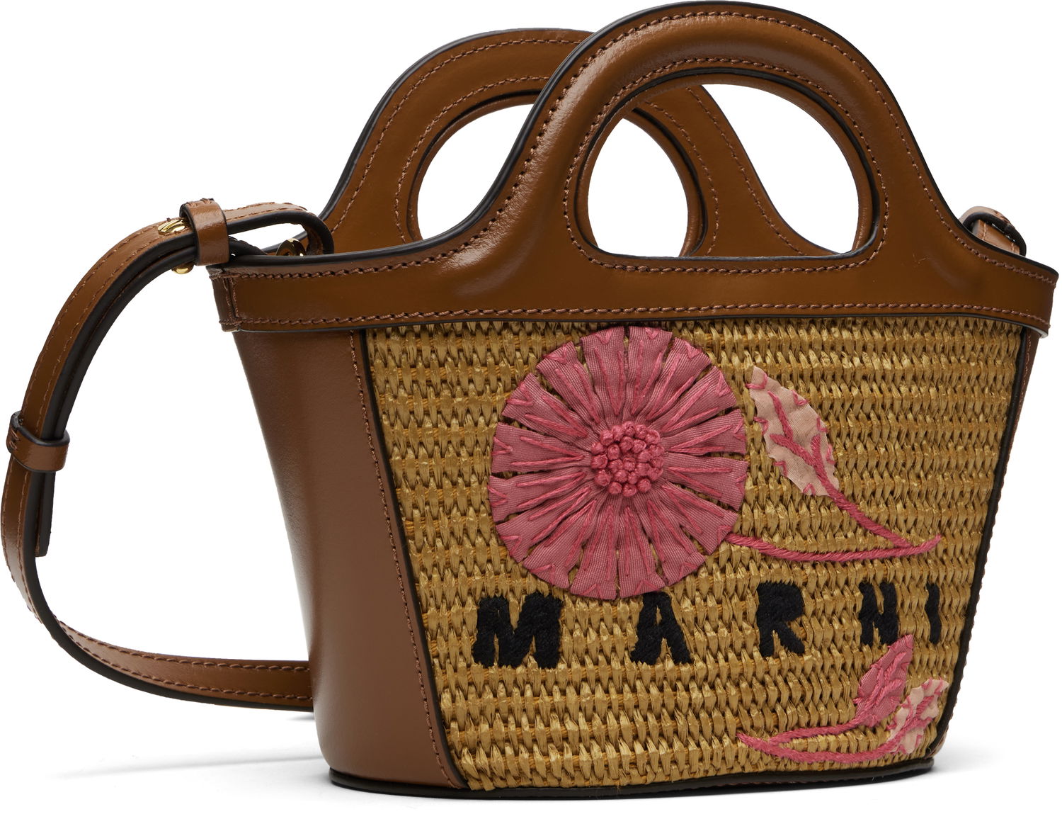 Tote bag Marni Woven Tropicalia Micro Tote Rôznofarebný | BMMP0067Q4 P7398, 1
