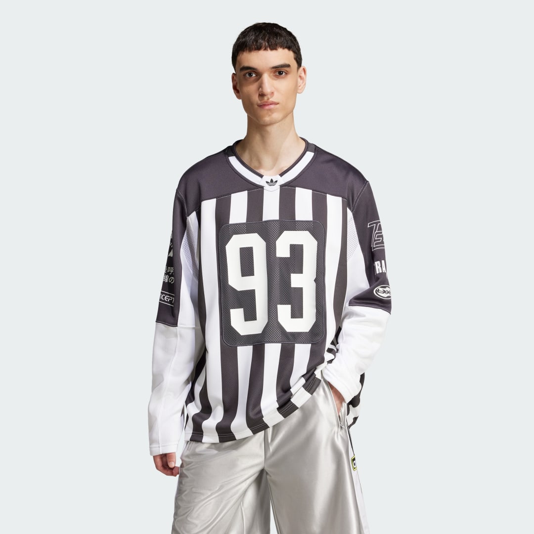 Dres adidas Performance Adilenium Season 2 Team 93 Long Sleeve Jersey Čierna | JM4943, 1