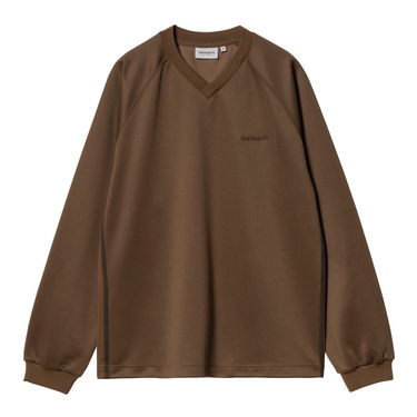Mikina Carhartt WIP Bolan V-Neck Sweatshirt Hnedá | I033925_9, 4