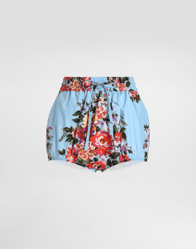 Šortky Dolce & Gabbana Woman Collection Floral Print Cotton Poplin Culotte Rôznofarebný | FTDB2THS5UUHC5ZO