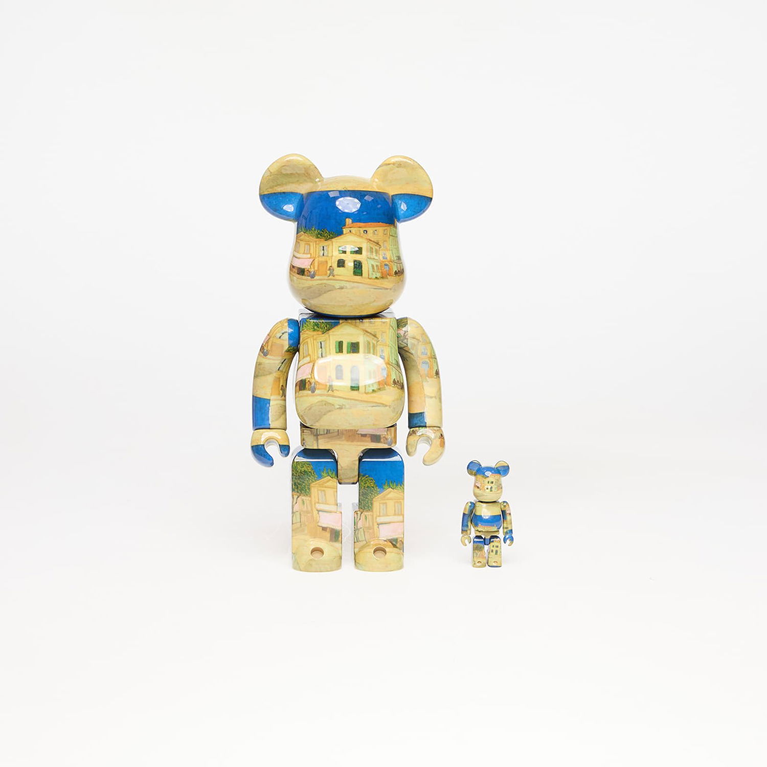 Zberateľské Medicom Toy Van Gogh The Yellow House (The Street) Bearbrick Figure 100% & 400% Set Rôznofarebný | 4530956618715, 0