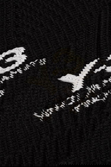 Kulicha Y-3 Chunky Knit Beanie Y-3 Čierna | JX8308, 4