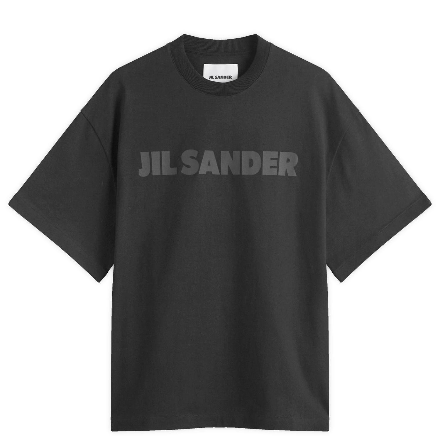 Tričko Jil Sander Tonal Logo T-Shirt Čierna | J21GC0001-J20243-001, 0
