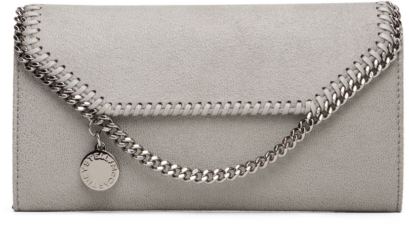 Peňaženka Stella McCartney Falabella Wallet-On-Chain Crossbody Bag Šedá | 7P0086W9132