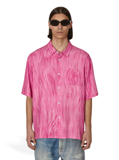 Košeľa Stüssy Fur Print Shirt Ružová | 1110282 PINK