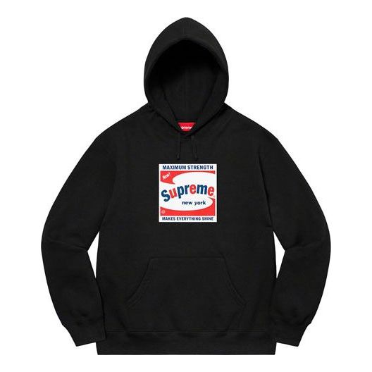 Mikina Supreme Shine Hooded Sweatshirt Čierna | SUP-SS21-514