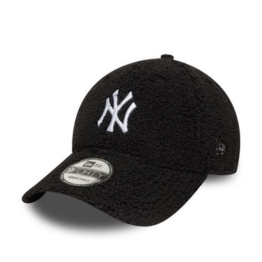 Šiltovka New Era MLB NY Yankees Winter Borg Teddy Fleece 9FORTY Adjustable Cap One Size Čierna | 60759020, 0