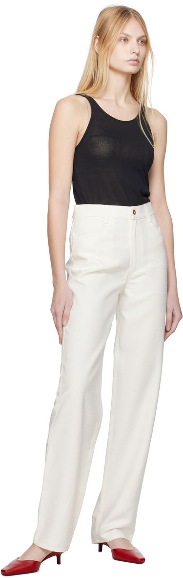 Nohavice Loulou de Saison Loulou de Saison Ardea Trousers Biela | ARDEA, 3