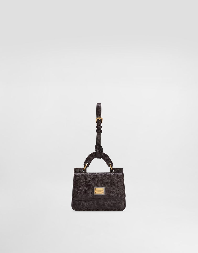 Peňaženka Dolce & Gabbana Dolce & Gabbana Dauphine Calfskin Card Holder Hnedá | BI3401A50708M073
