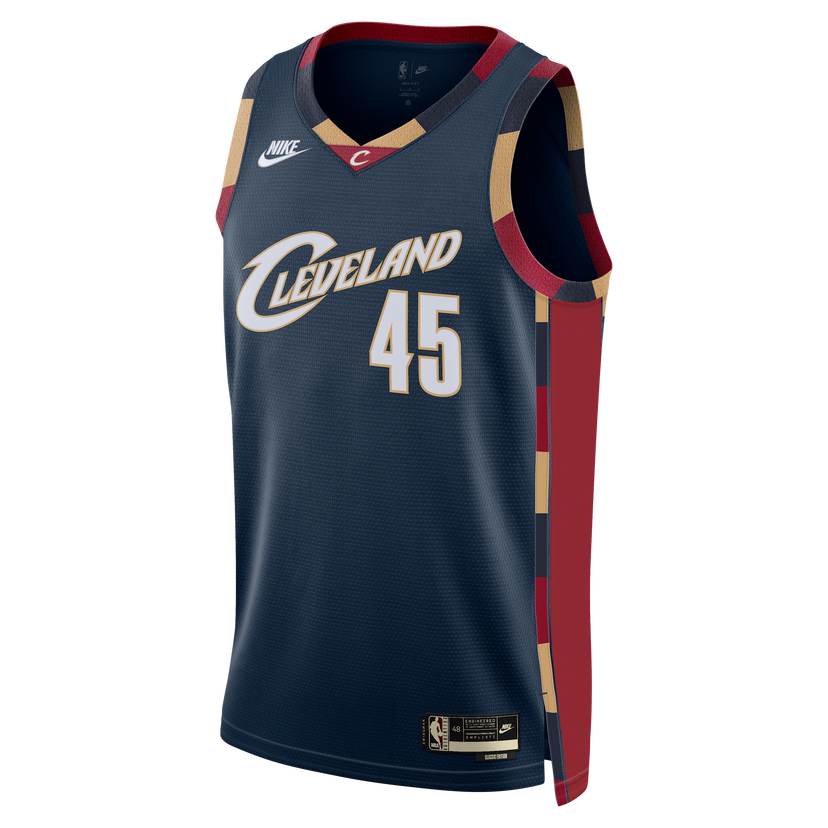 Dres Nike Cleveland Cavaliers Hardwood Classics Dri-FIT NBA Swingman Jersey Navy | HM4773-420