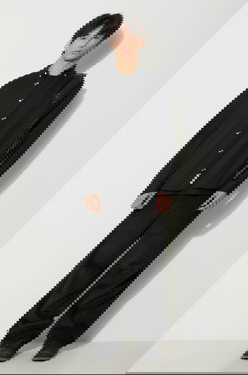 Košeľa Carhartt WIP Long Sleeve Button-Down Shirt Regular Fit Čierna | I023339.K02XX, 1