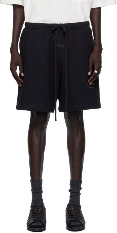 Šortky Fear of God ESSENTIALS Soccer Fleece Shorts Čierna | 160SP252000F, 0