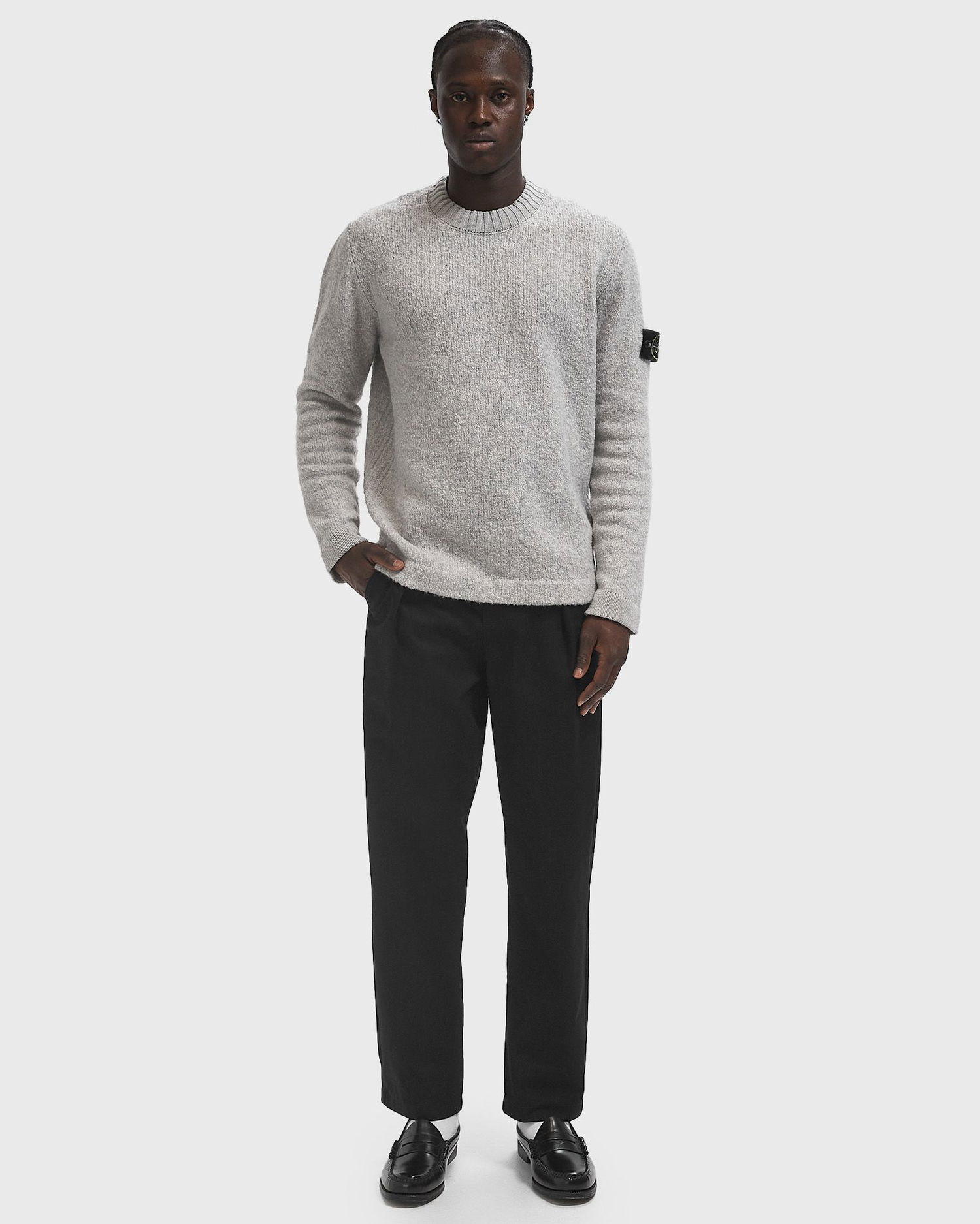 Nohavice A.P.C. Renato Pleated Cropped Trousers Čierna | COHHW-H08428-LZZ, 1