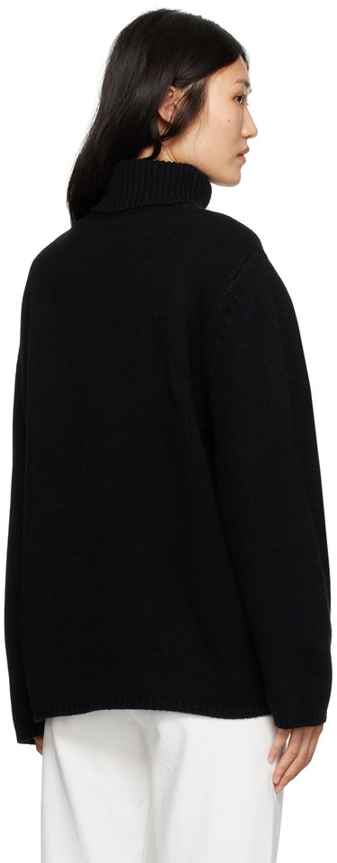 Sveter TOTEME TOTEME Heavyweight Turtleneck Sweater Čierna | 211-561-754, 2