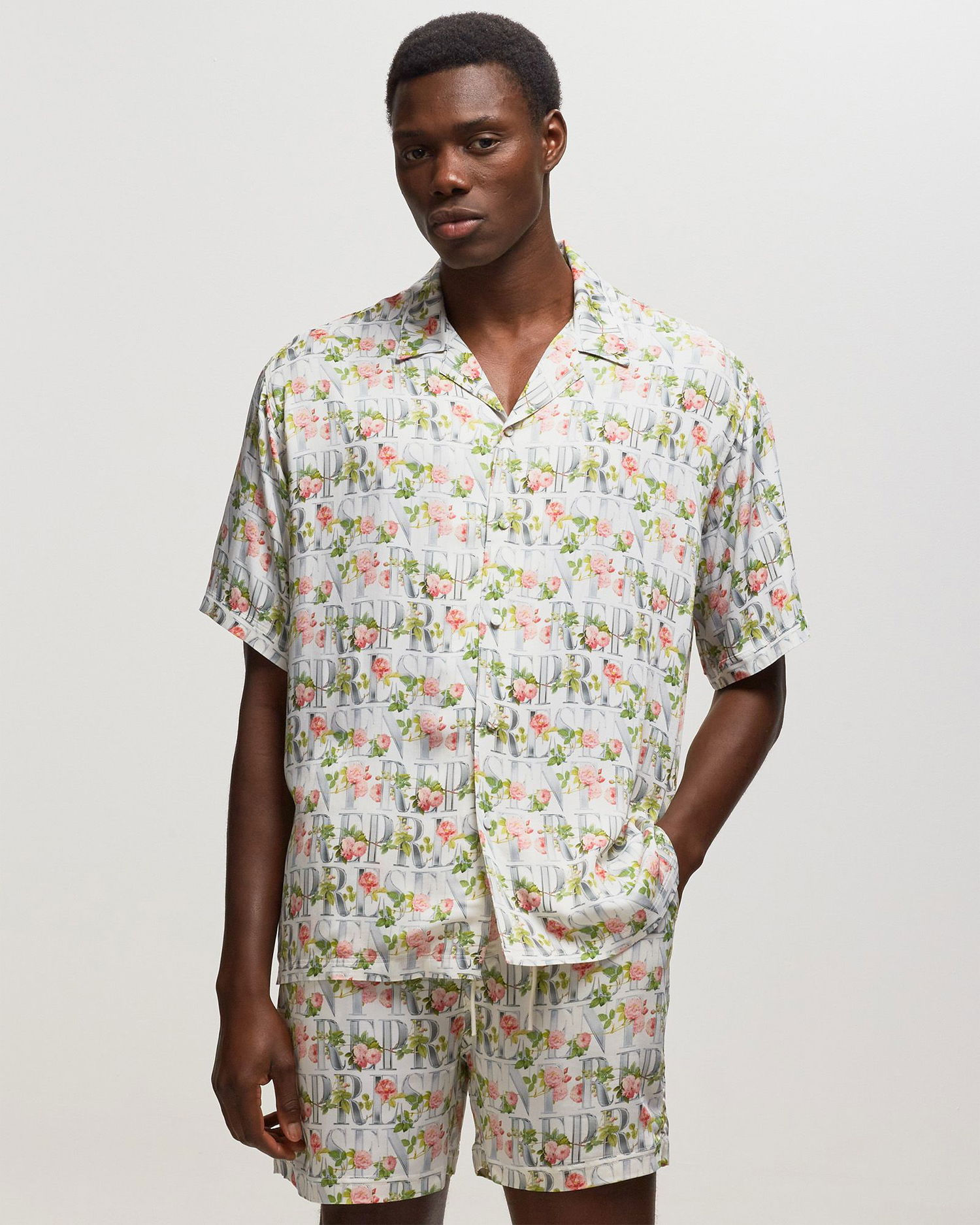 Košeľa Represent Clo Represent FLORAL REPRESENT SHIRT Zelené | MS2003-72, 1