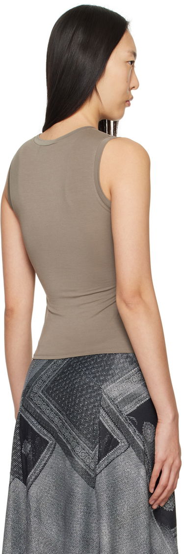 Tielko Miaou Miaou Zora Lace-Up Tank Top Hnedá | 7127TJBFOX, 2