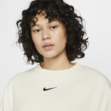 Mikina Nike Phoenix Fleece Extra-Oversized Crew Biela | DQ5761-133, 4