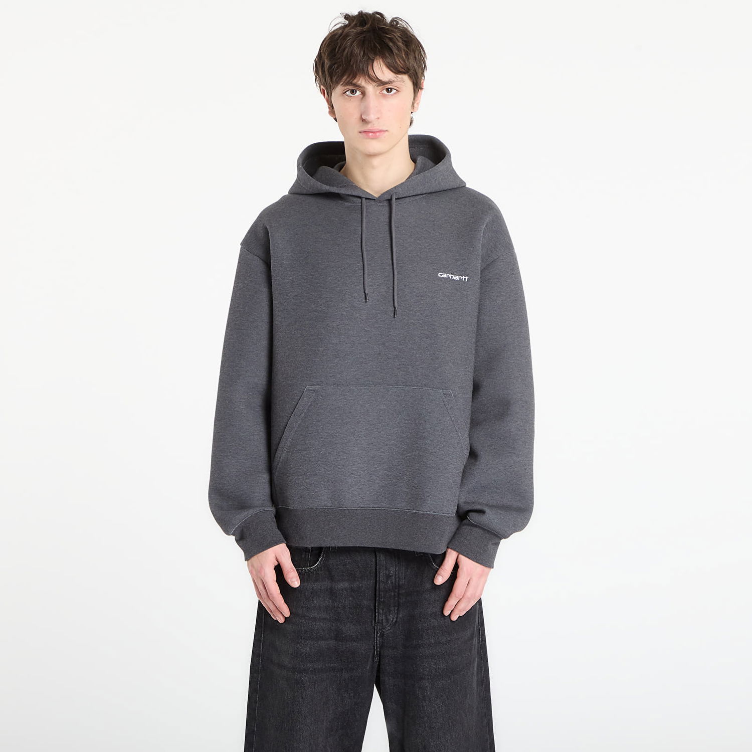 Mikina Carhartt WIP Hooded Alda Sweat XL Šedá | I036055.0D2XX, 0