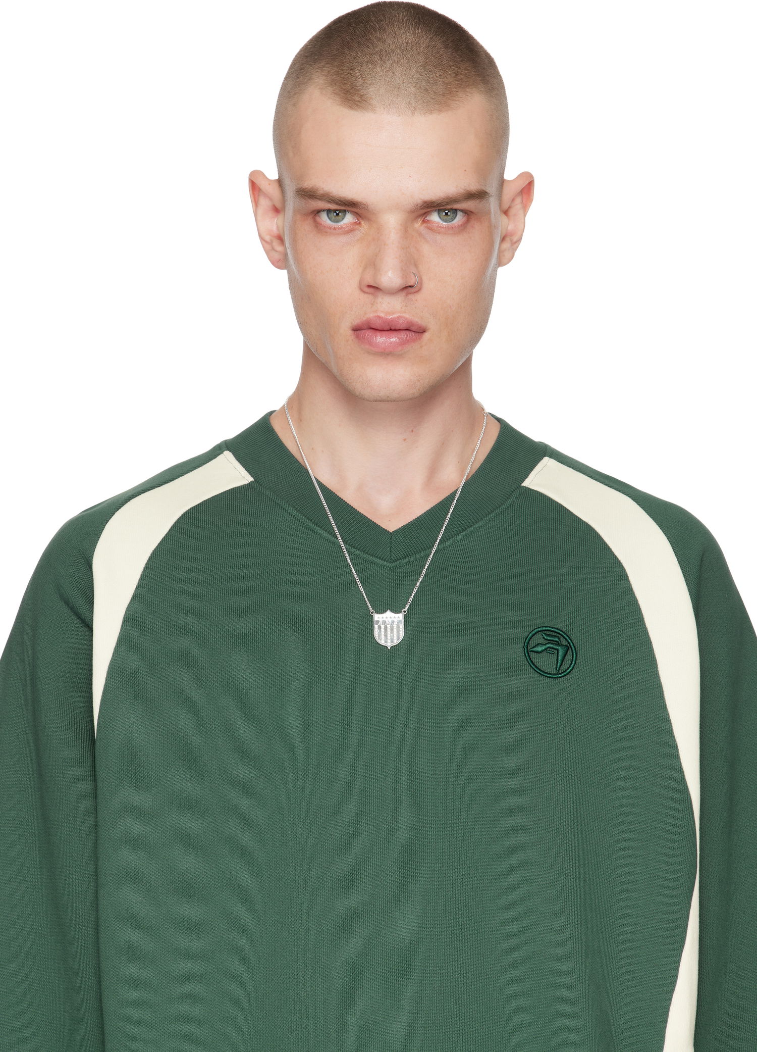 Náhrdelník Ambush AMBUSH Varsity Shield Charm Necklace Metalická | BMOB00JF24SIL0017200, 1