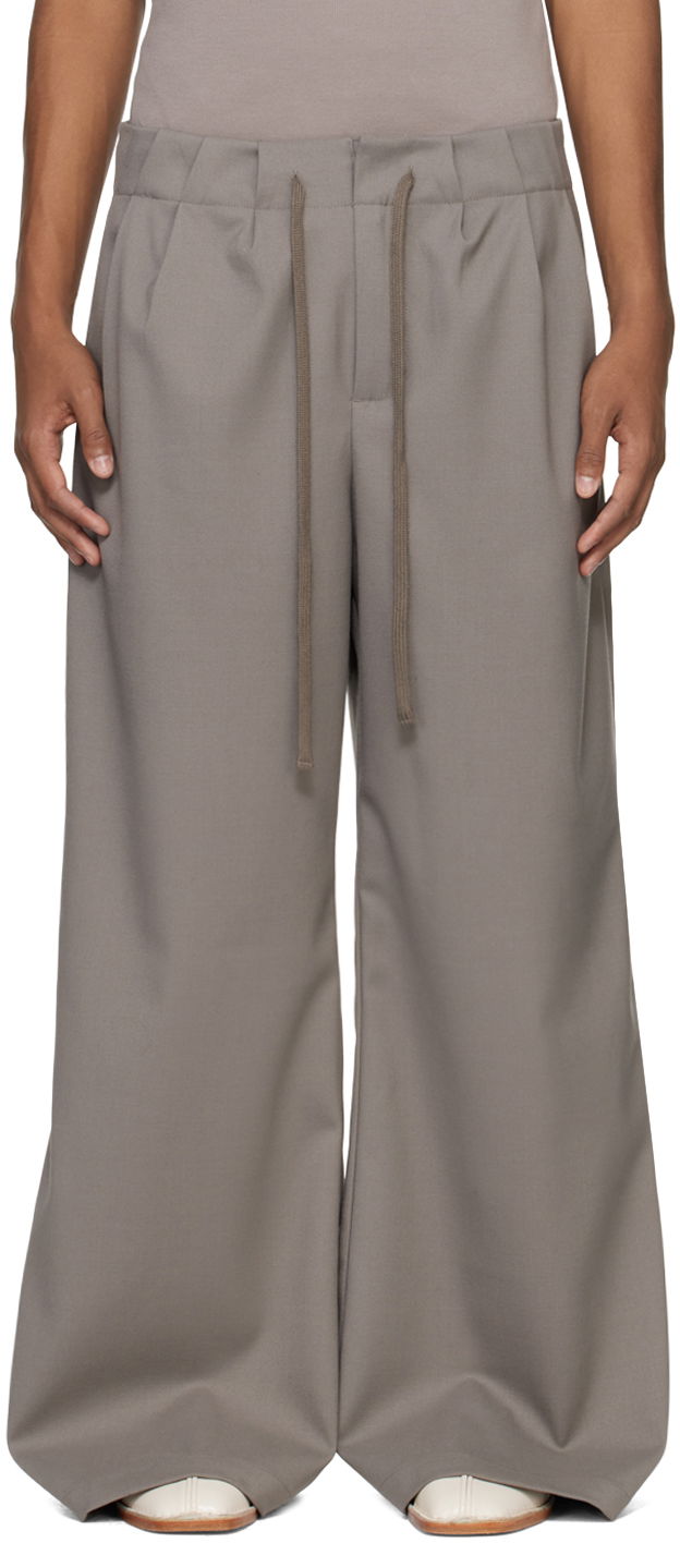 Nohavice Entire Studios Cinch Trousers Šedá | ES2546GR, 0