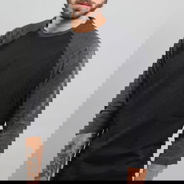 Tričko Urban Classics Contrast 3/4 Sleeve Raglan Tee Čierna | TB366 černá, 2