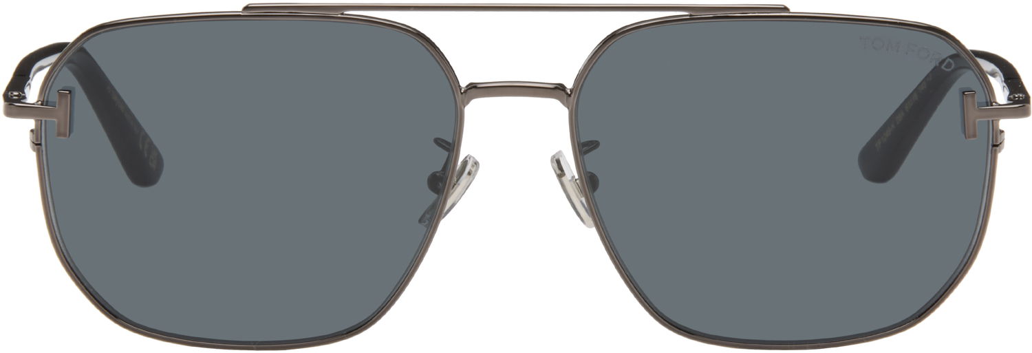 Slnečné okuliare Tom Ford Tom Ford Aviator Sunglasses Šedá | FT1249-K_6108A, 0