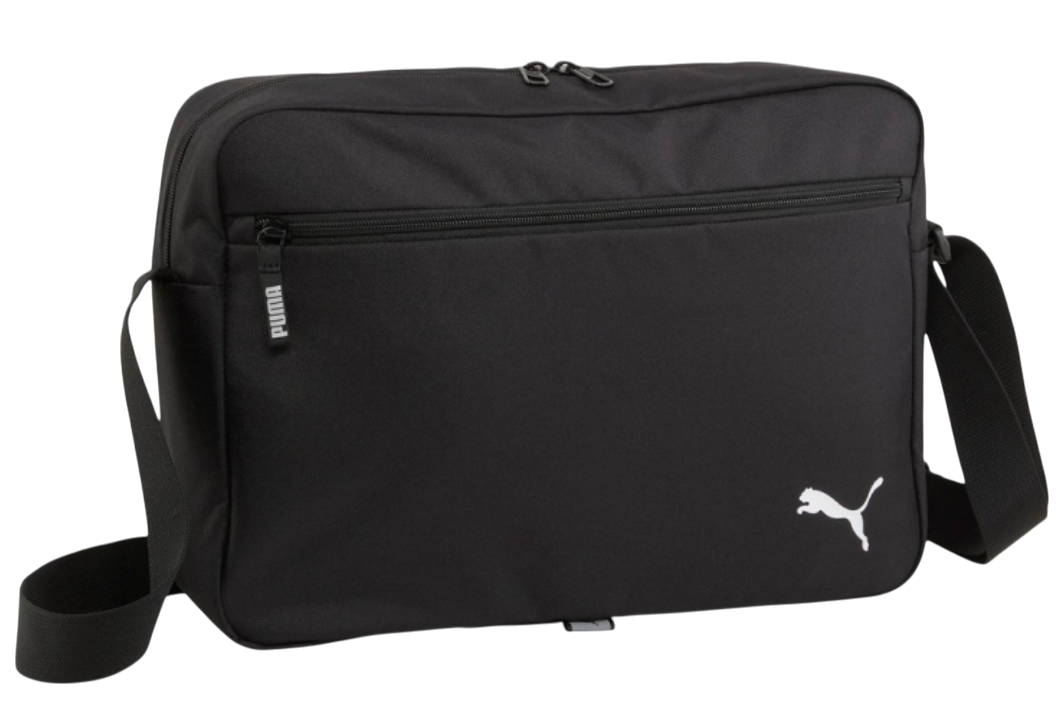 Taška cez rameno Puma TEAM Messenger Bag Čierna | 090452-01, 0