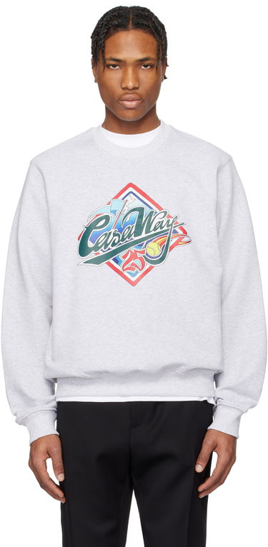 Sveter Casablanca Casablanca 'Casa Way' Sweatshirt Šedá | MS25-JTP-293-02, 0