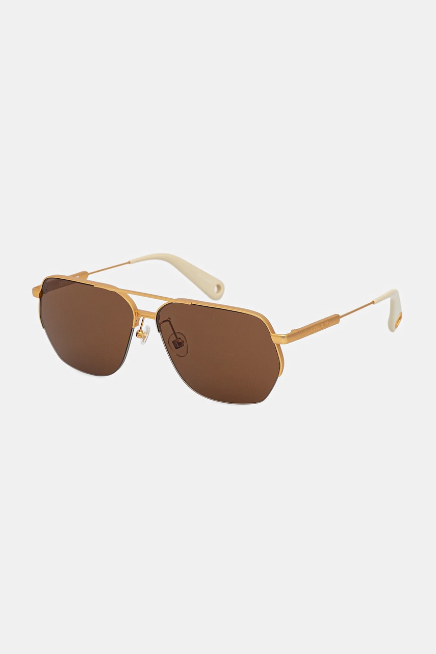 Slnečné okuliare Jacquemus Jacquemus Aviador Sunglasses Hnedá | JAC67C1SUN, 0