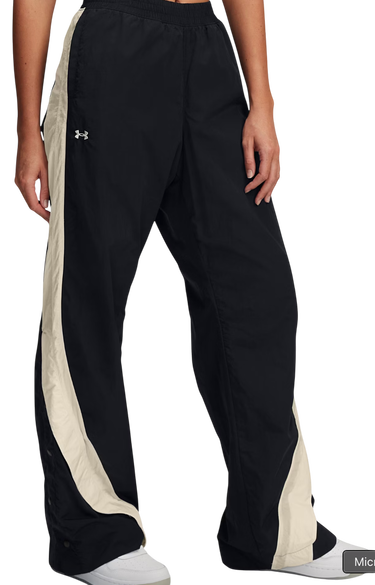 Tepláky Under Armour Icon Crinkle Tear-Away Pants Čierna | 6000277-001, 0
