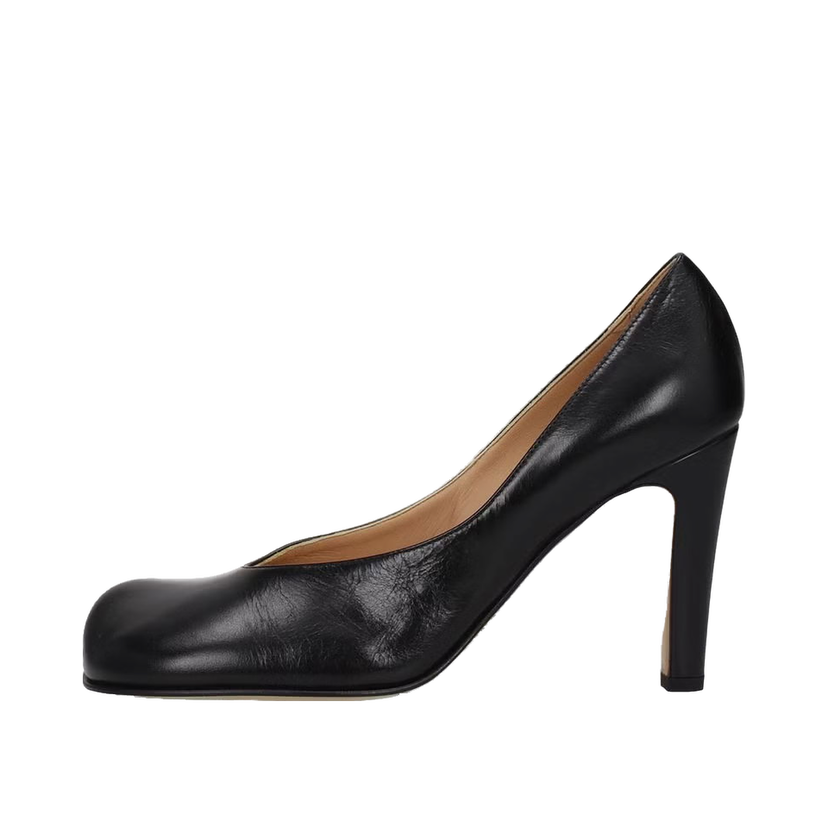Tenisky a topánky Bottega Veneta Bloc Calf Leather Platform Pumps Čierna | 578330VBPJ01000