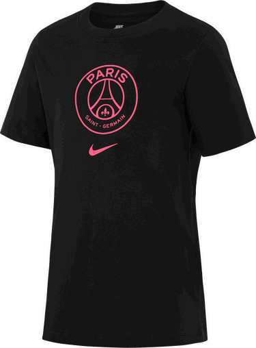 Tričko Nike Paris Saint-Germain FC Crest T-Shirt Čierna | a33048-010, 3