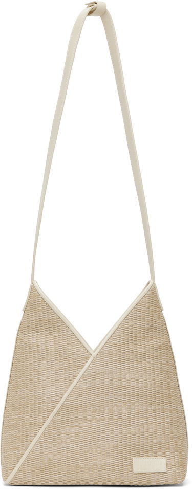 Kabelka Maison Margiela MM6 Maison Margiela Raffia Shoulder Bag Béžová | SB5ZH0019 P7256, 0